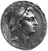 j.w., -Demetrios I Soter (162-150 p.n.e.), tetradrachma, Aw: Głowa w diademie w prawo, wokół wieni..