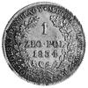 1 złoty 1834, Warszawa, j.w., Plage 80, ładna patyna