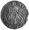 grosz 1529, Królewiec, Aw: Popiersie Albrechta i napis, Rw: Orzeł i napis, Kop.I.1 -RR-, jeden z n..