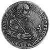 talar 1603, Aw: Popiersie Jerzego Fryderyka i napis, Rw: Napis w siedmiu poziomych rzędach i wokół..