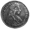 2/3 talara (gulden) 1690, Szczecin, Aw: Popiersie Karola XI i napis, Rw: Tarcza herbowa i napis, A..