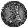 medal nie sygnowany wybity w 1861 r. z okazji śmierci arcybiskupa Antoniego Fijałkowskiego, Aw: Po..