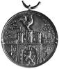 medal nagrodowy z uszkiem wybity 1896 r. z okazji 350 rocznicy nadania praw Lwowskiemu Bractwu Str..