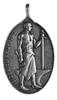 medal owalny z uszkiem sygnowany H. HAHN, wybity w 1912 r., Aw: Popiersie Alfreda Kruppa i napis, ..