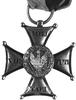 krzyż złoty Orderu Wojskowego Polskiego (IV klasa) 1831 r., dęty w złocie, emaliowany 38.6 x 38.6 ..
