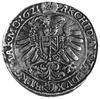 1/2 talara kiperowego (60 krajcarów) 1621, Praga, Aw: Popiersie, poniżej liczba 60, Rw: Orzeł Habs..