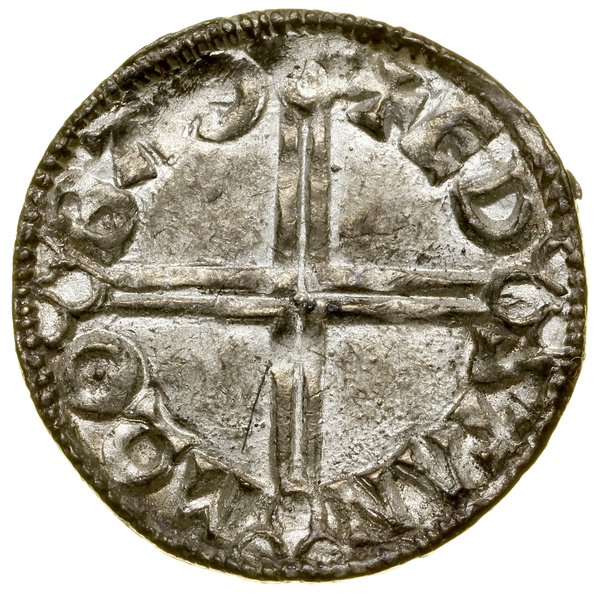 Denar typu Long Cross, (997–1003), Bath, mincerz Edstan