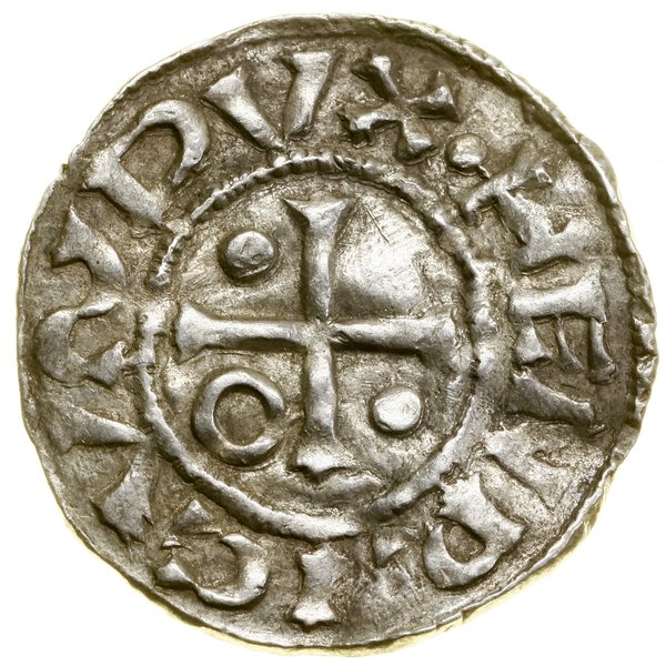 Denar, (985–995), Ratyzbona, mincerz Vilja
