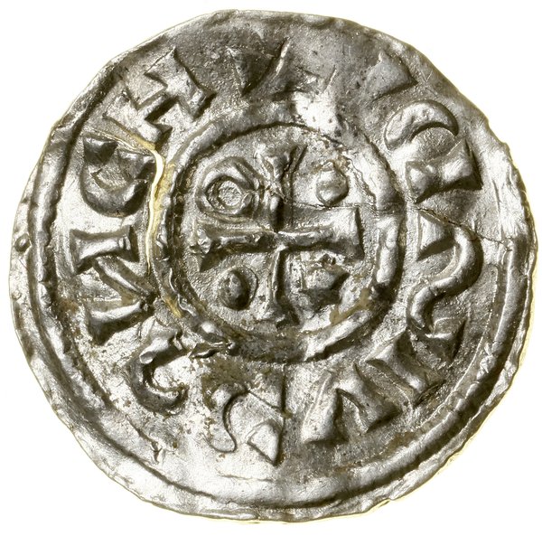 Denar, (995–1002), Ratyzbona, mincerz Viga