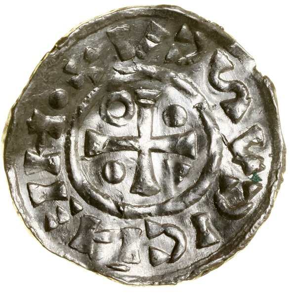 Denar, (995–1002), Ratyzbona, mincerz Anti