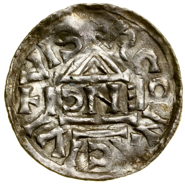 Denar, (1002–1009), Ratyzbona, mincerz Anti