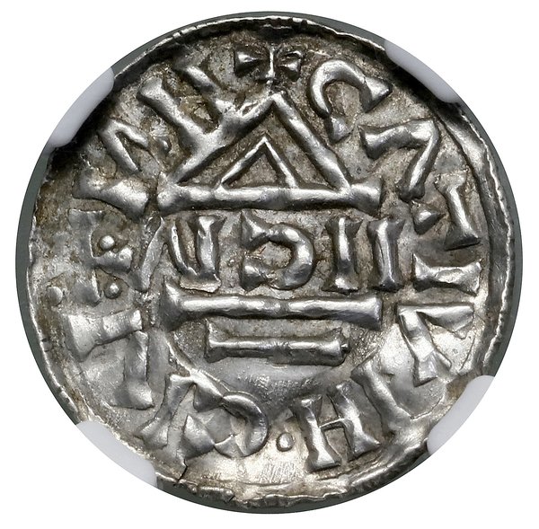 Denar, (1002–1009), Nabburg, mincerz Aig