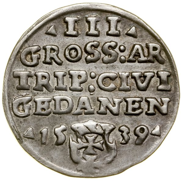 Trojak, 1539, Gdańsk
