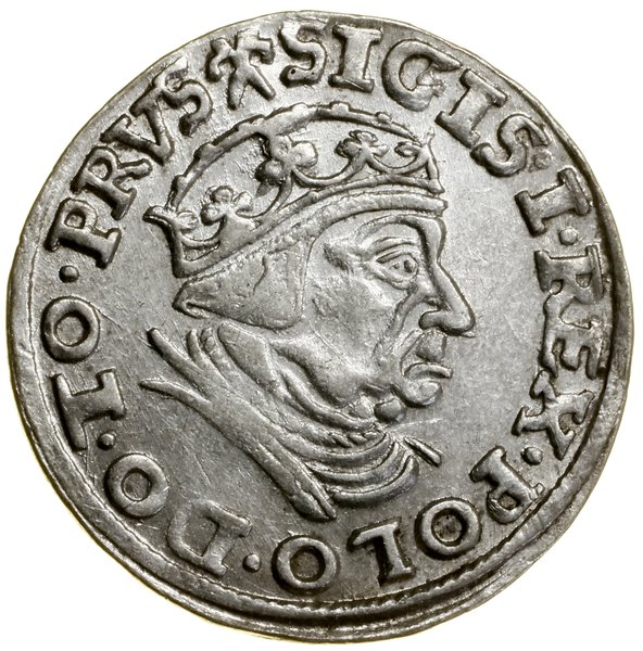 Trojak, 1539, Gdańsk