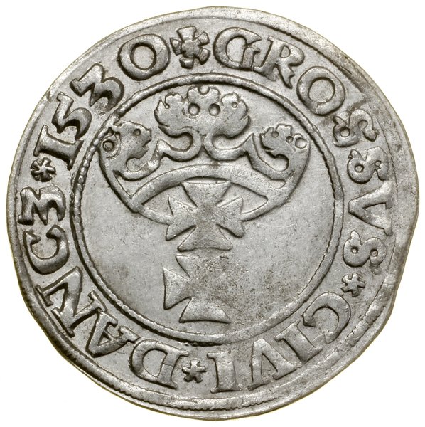 Grosz, 1530, Gdańsk