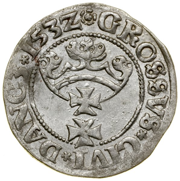 Grosz, 1532, Gdańsk