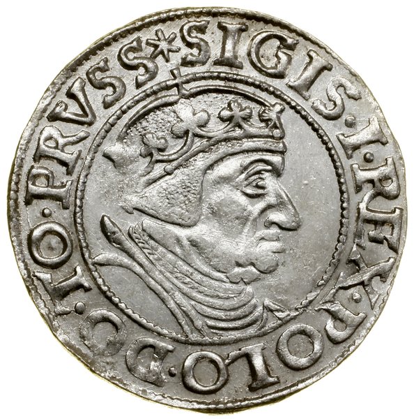 Grosz, 1538, Gdańsk