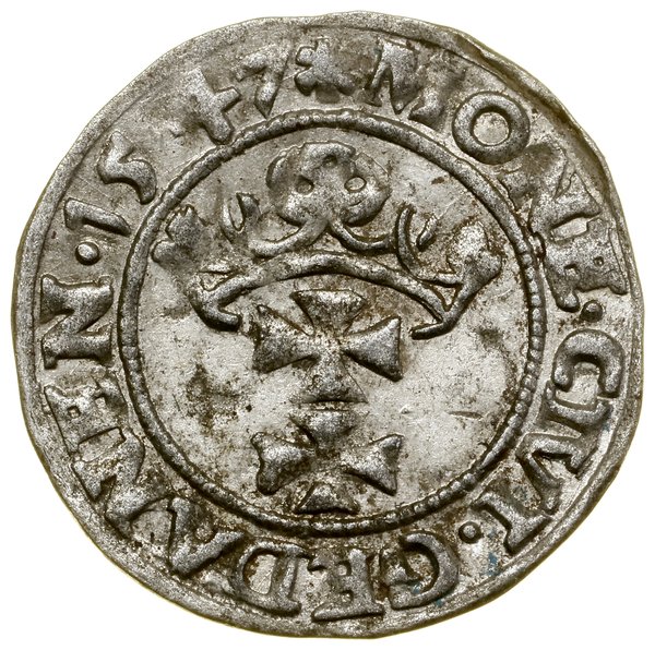 Szeląg, 1547, Gdańsk