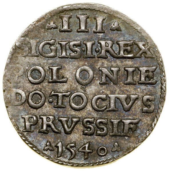 Trojak, 1540, Elbląg
