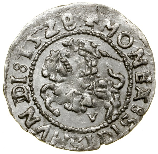 Półgrosz, 1528/V, Wilno