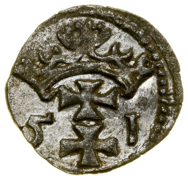 Denar, 1551, Gdańsk