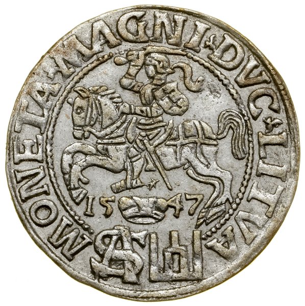 Grosz na stopę polską, 1547, Wilno