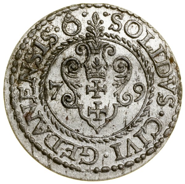 Szeląg, 1579, Gdańsk