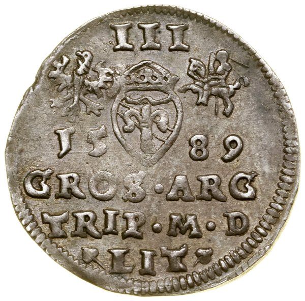 Trojak, 1589, Wilno