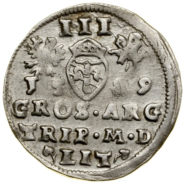 Trojak, 1589, Wilno