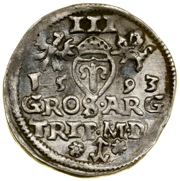 Trojak, 1593, Wilno