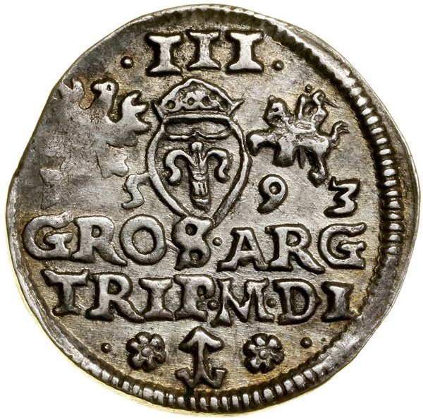 Trojak, 1593, Wilno