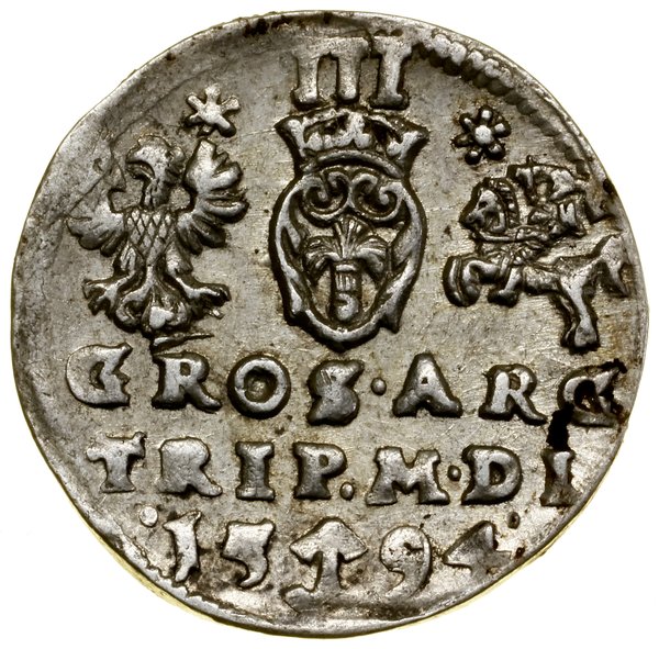 Trojak, 1594, Wilno