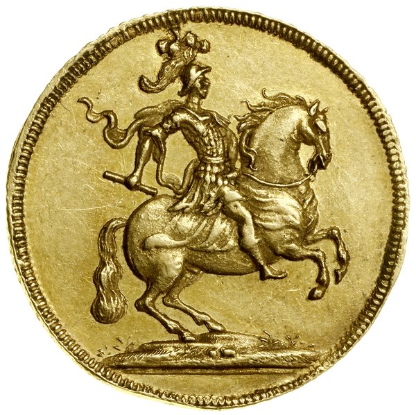 Dwudukat koronacyjny, 1697, Drezno