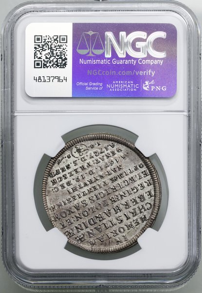 2/3 talara (gulden), 1727 IGS, Drezno