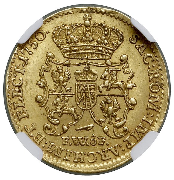 Dukat, 1750, Drezno