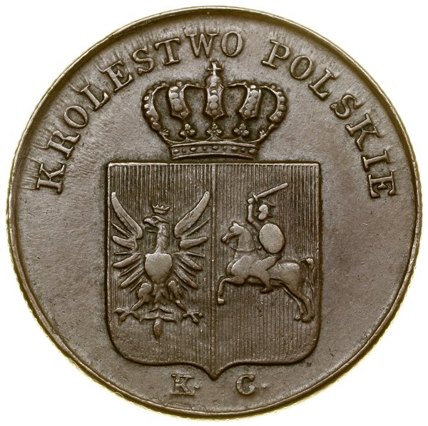 3 grosze (trojak), 1831, Warszawa