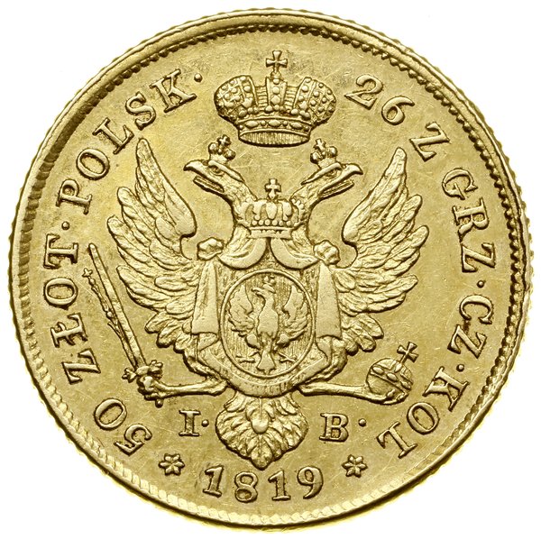 50 złotych, 1819 IB, Warszawa