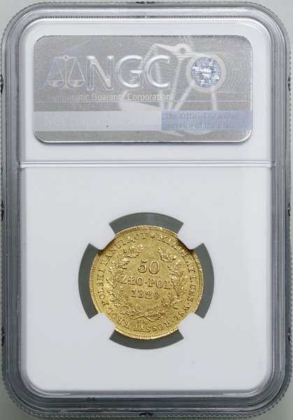 50 złotych 1829 FH, Warszawa
