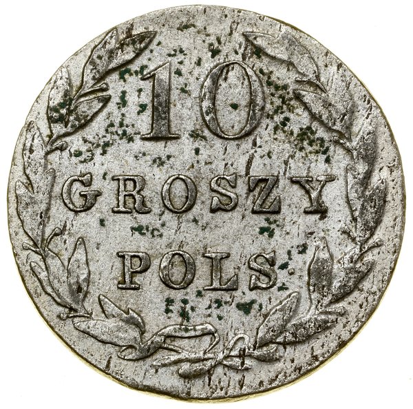10 groszy, 1830 FH, Warszawa