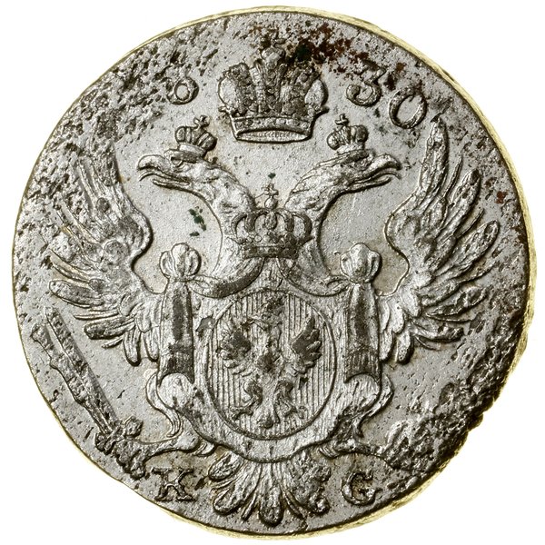 10 groszy, 1830 KG, Warszawa