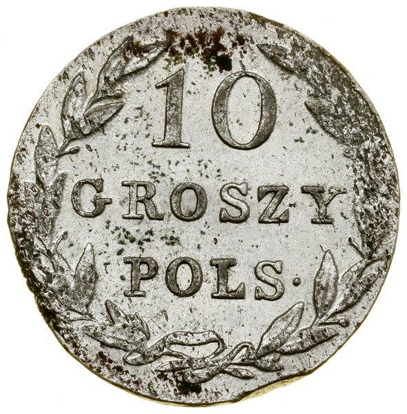 10 groszy, 1830 KG, Warszawa