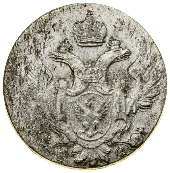 10 groszy, 1831 KG, Warszawa