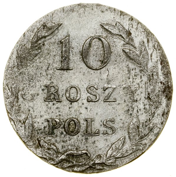 10 groszy, 1831 KG, Warszawa