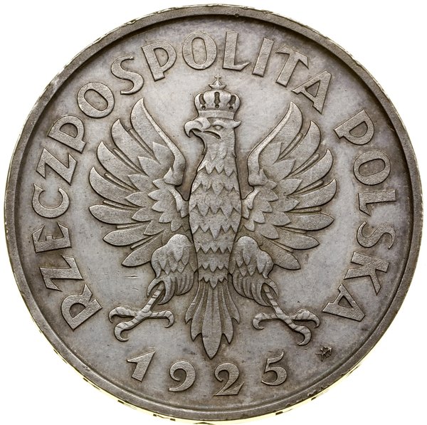 5 złotych, 1925, Warszawa