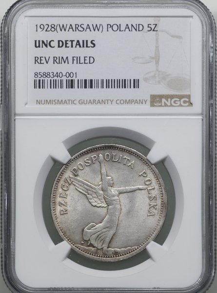 5 złotych, 1928, Warszawa