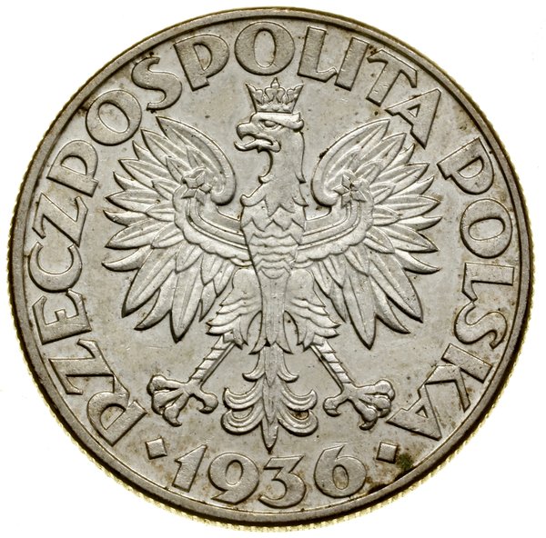 5 złotych, 1936, Warszawa