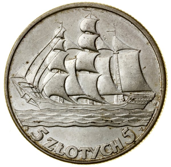 5 złotych, 1936, Warszawa