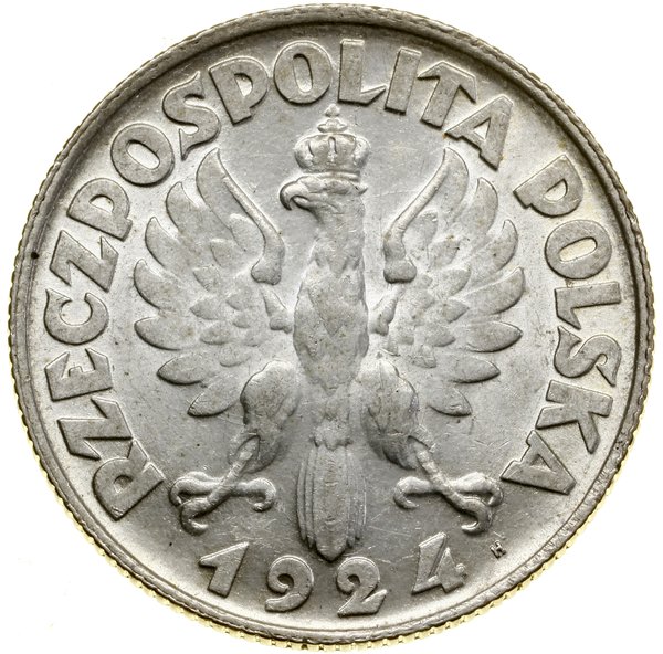 2 złote, 1924 H, Birmingham