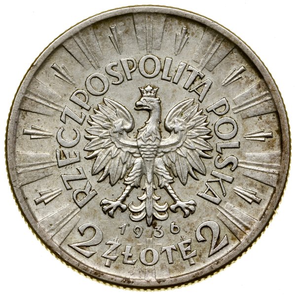 2 złote, 1936, Warszawa