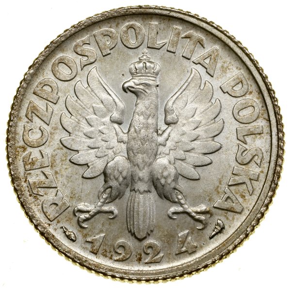 1 złoty, 1924, Paryż